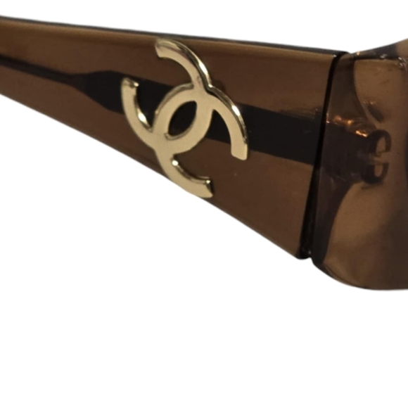 Chanel Eyeglasses Frames 3071 C757 Brown Rectangular With Hard Case and Box - Picture 9 of 16